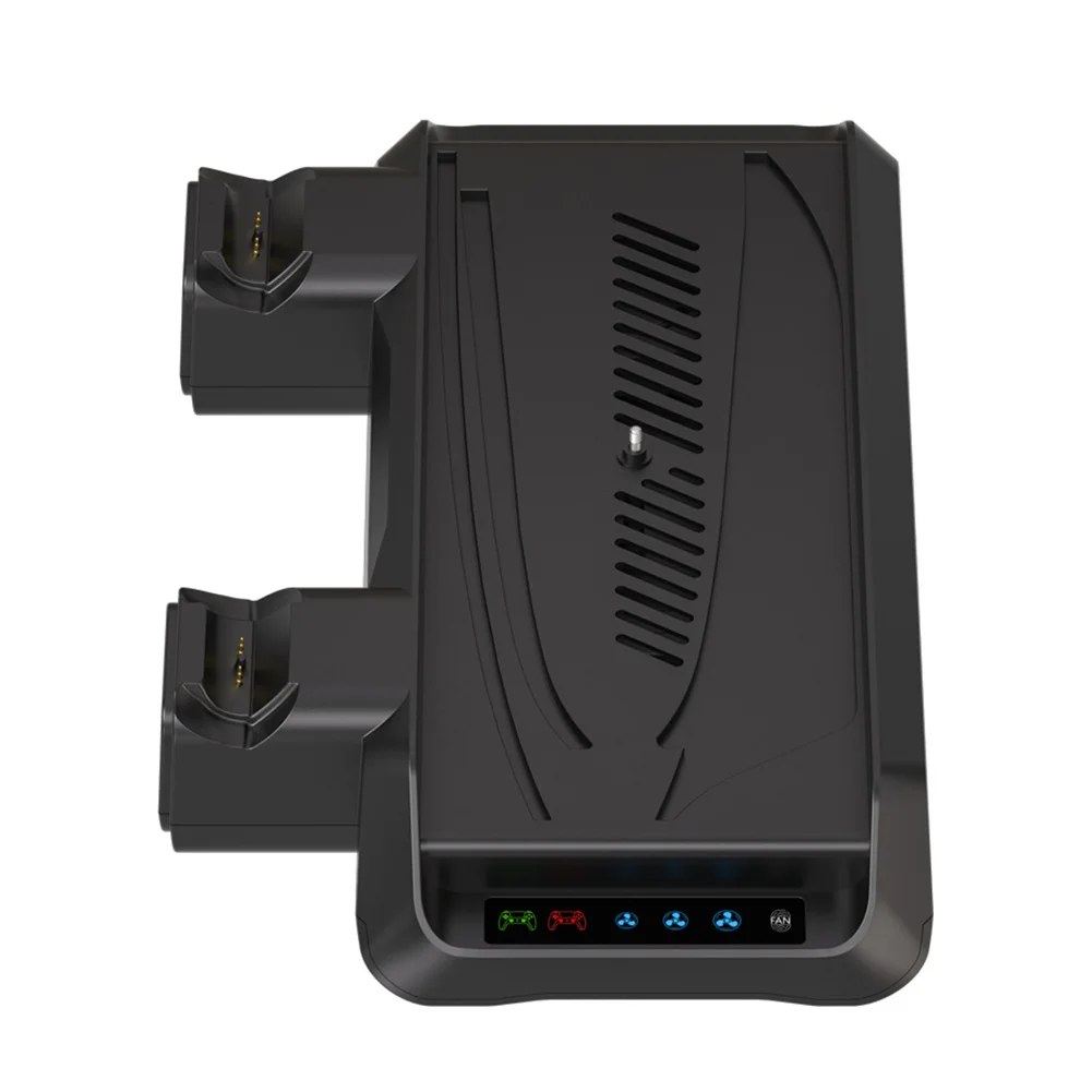 For PS5 Pro Cooling Dock Featuring Integrated Controller Stand And Headphone Hanger For Efficient Heat Dissipation