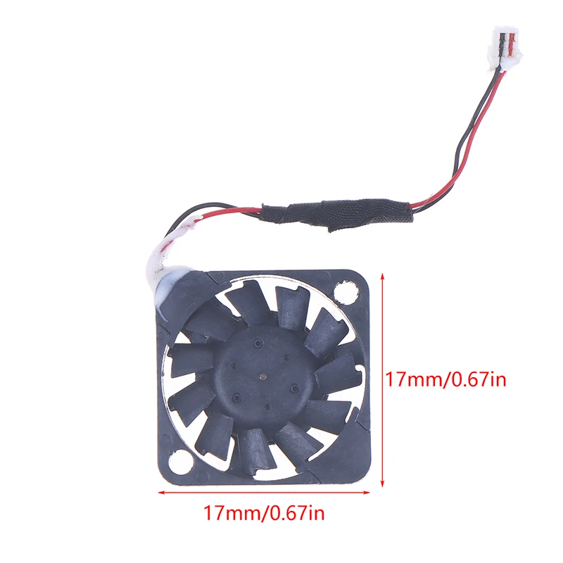 UF3H3-710 1703 5V 3.3V 1.7CM Ventilador de resfriamento 1703 3.3V ~ 5V de alta velocidade ​ ​ Motor da máquina da aromaterapia do diodo emissor de luz do ventilador de refrigeração micro drone