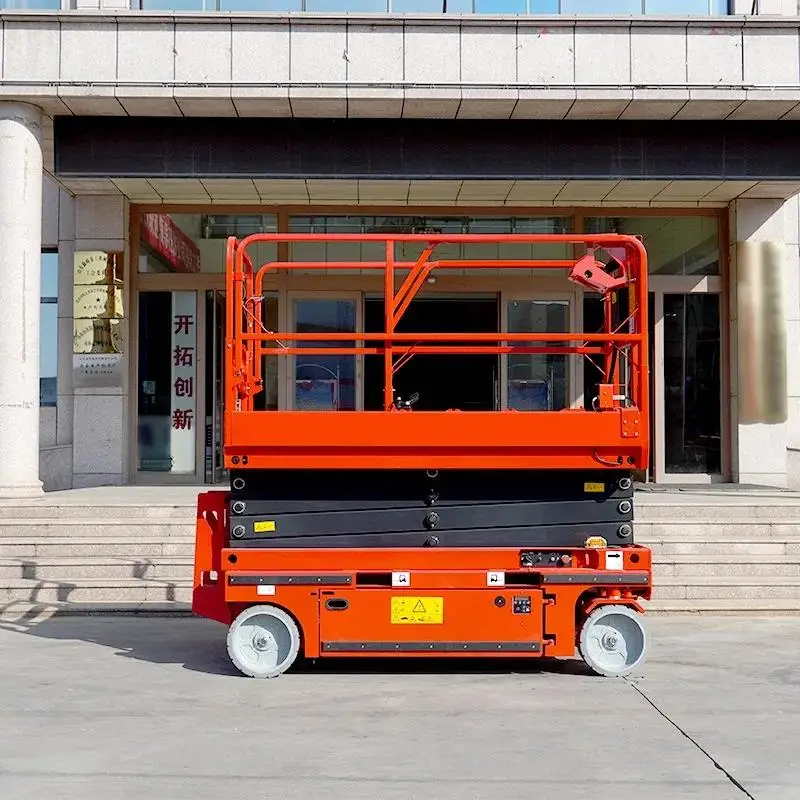 Sell Small Goods Lift Platform Heavy Duty and Big Platform Off Road Scissor Lift