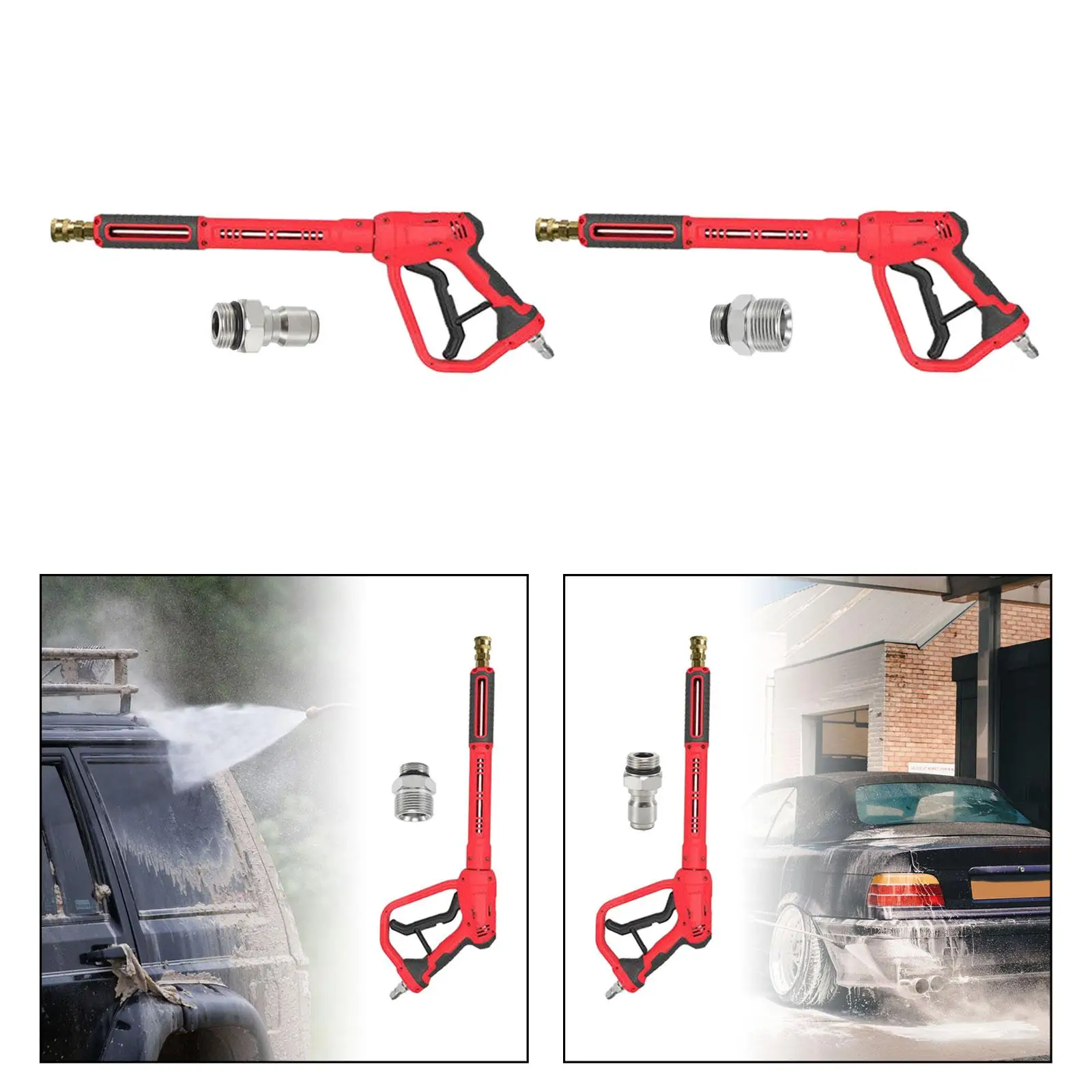 High Pressure Washer High Pressure Cleaning Tool for Watering Flowers Cleaning Roofs Irrigate Washing Cars Cleaning Driveways