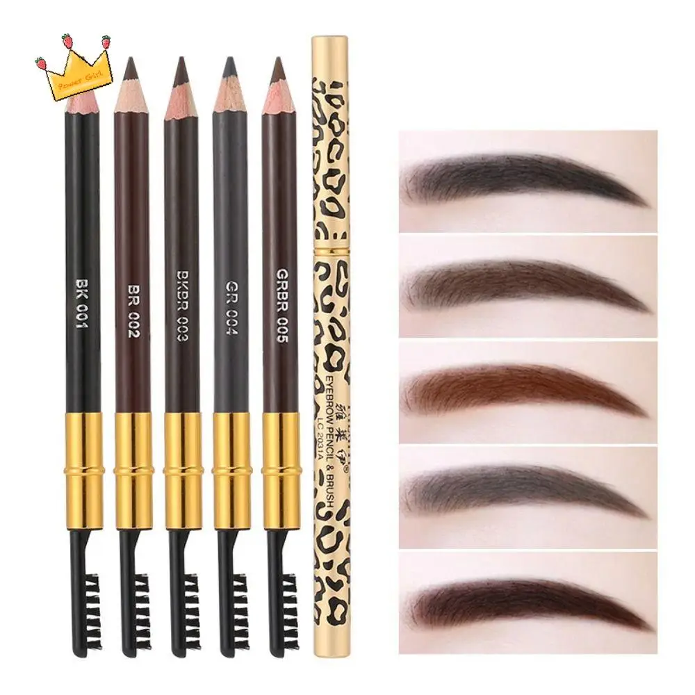 EyebloggBrush Cosmetics Metal Case, Teinte des sourcils en continu, Stylo de tatouage, Pinceau avec pinceau, EyeblogugEnhancer, Outil de maquillage