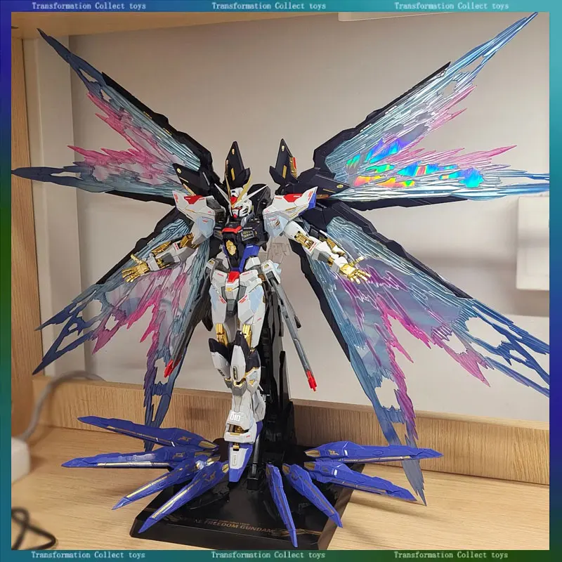 

IN STOCK DABAN MG 1/100 8802S Blue Soul Version MB Strike Freedom Assembly Model Kit Action Anime Figures Robot Gift