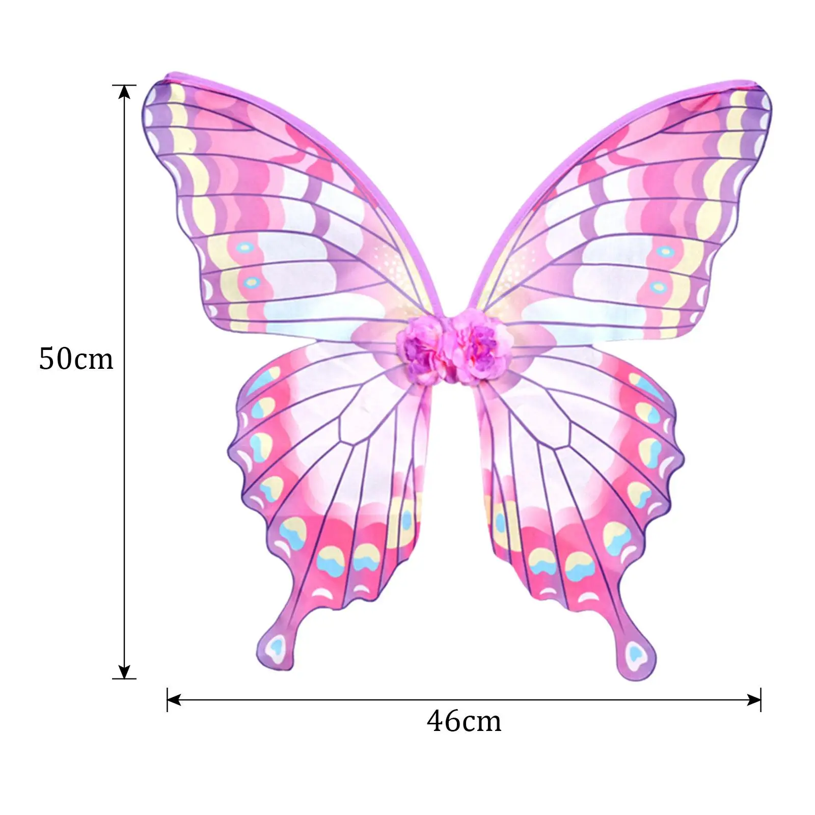 Butterfly Wing Funny Cute Novelty Lightweight Fancy Dress Decorative Wing for Halloween Masquerade Easter Party Supplies Holiday