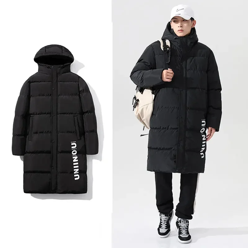 Needlesnoah Heren Top Kwaliteit Nieuwe Merk Capuchon Casual Lange Dikke Bovenkleding Parkas Jasje Mannelijke Winter Windjack Warme Stevige Jassen