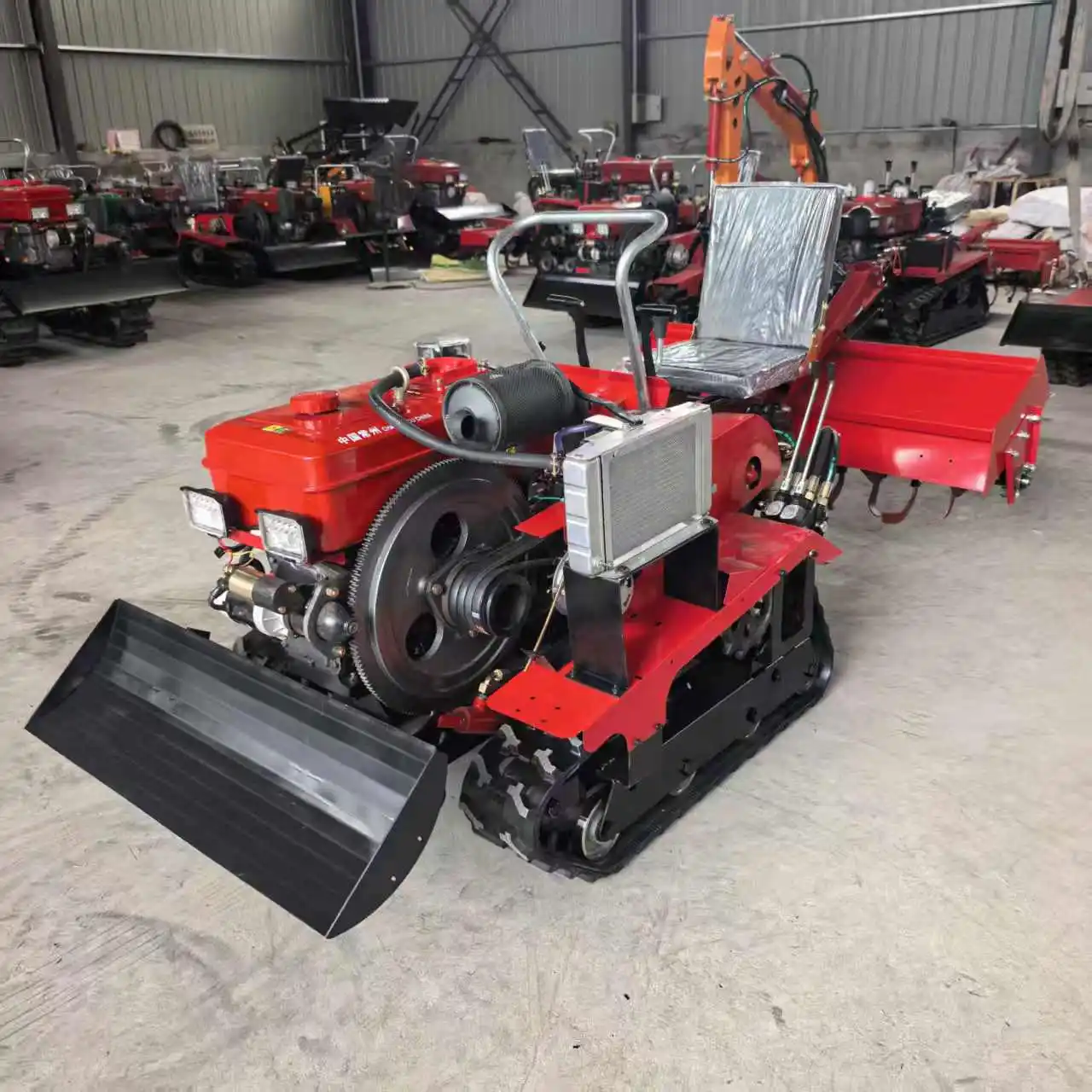 

Factory Direct Sales of Affordable Remote-controlled Mini Agricultural Tillers for Rice/garden Farming.