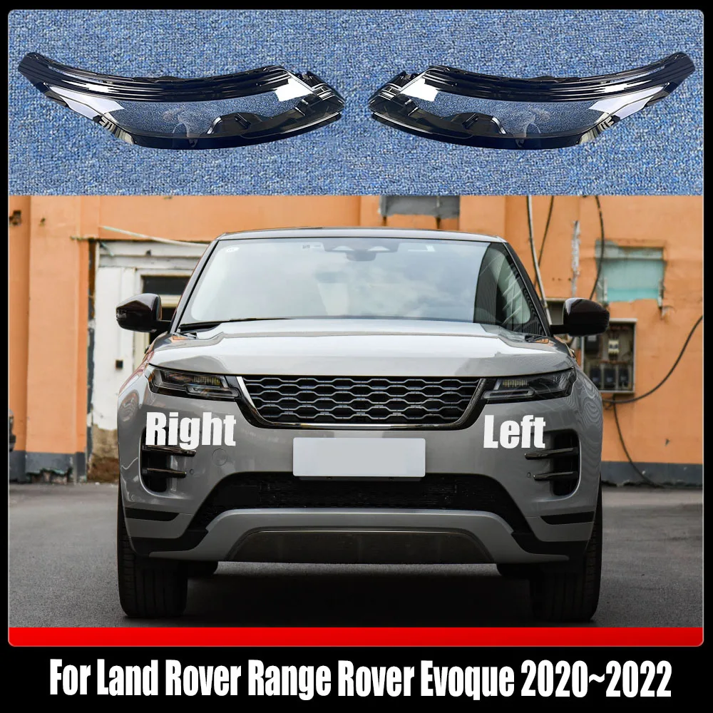 

Transparent Headlight Cover Lampshade Shell Headlamp Housing Durable Lens Plexiglass For Land Rover Range Rover Evoque 2020~2022