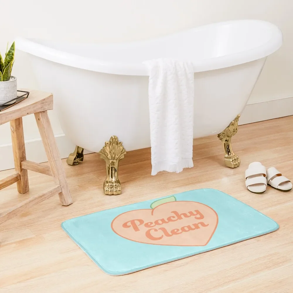 peachy clean heart Bath Mat Toilet Accessories Bathroom Carpet For Bath Anti-Skid Mat