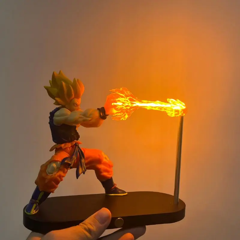 ไฟกลางคืนแม่เหล็กดราก้อนบอล 2025 เวเจต้า ซุปเปอร์ไซย่า โกคู ของสะสมอนิเมะ ของตกแต่งโต๊ะทำงาน ของขวัญวันเกิดสำหรับเด็กผู้ชาย