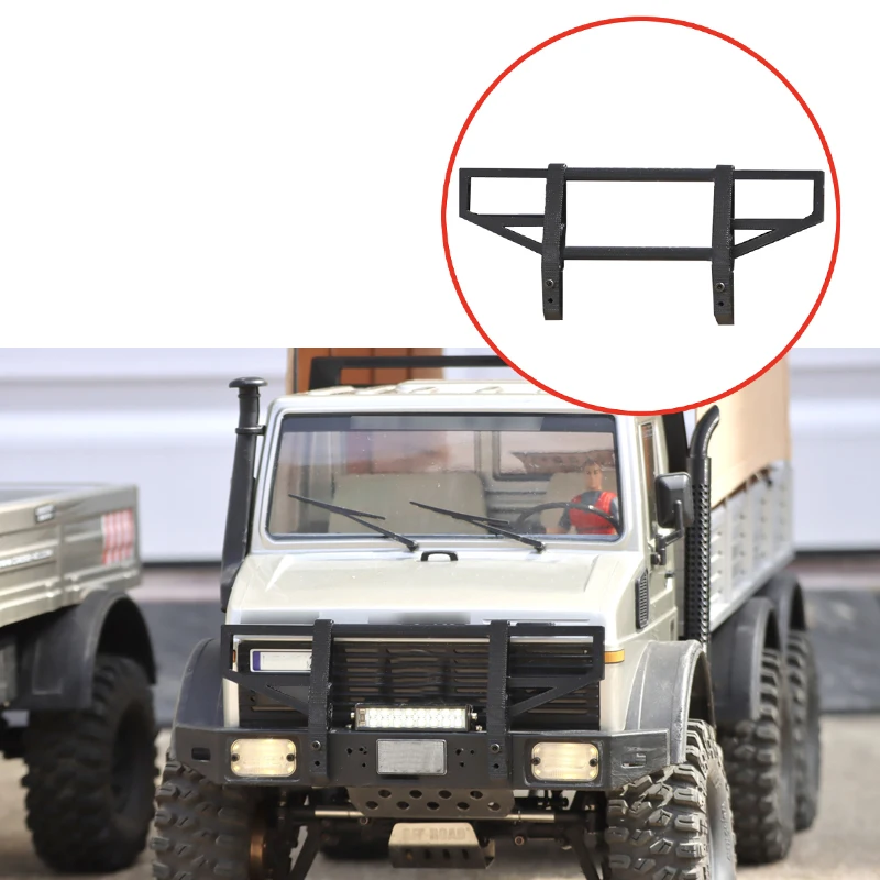 1PCS 3D Printed Bull Bar/Chimney Exhaust Pipe Model Simulation Bumper Guard Modified Parts for Crossrc NT4/NT6 RC Vehicle Models