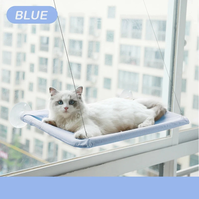 Pet Cat Hammock Hanging Cat Bed Comfortable Cat Sunny Window Seat Mount Kitten Climbing Frame Pet Accessories Cat bed Dog bed