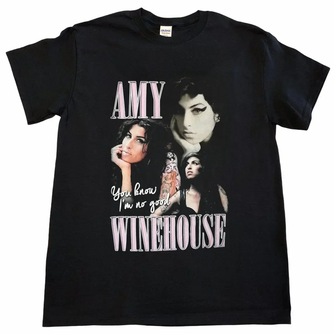 2024 NEW Amy Winehouse You Know I'M No Good T-Shirt Heavy Cotton Tt0611