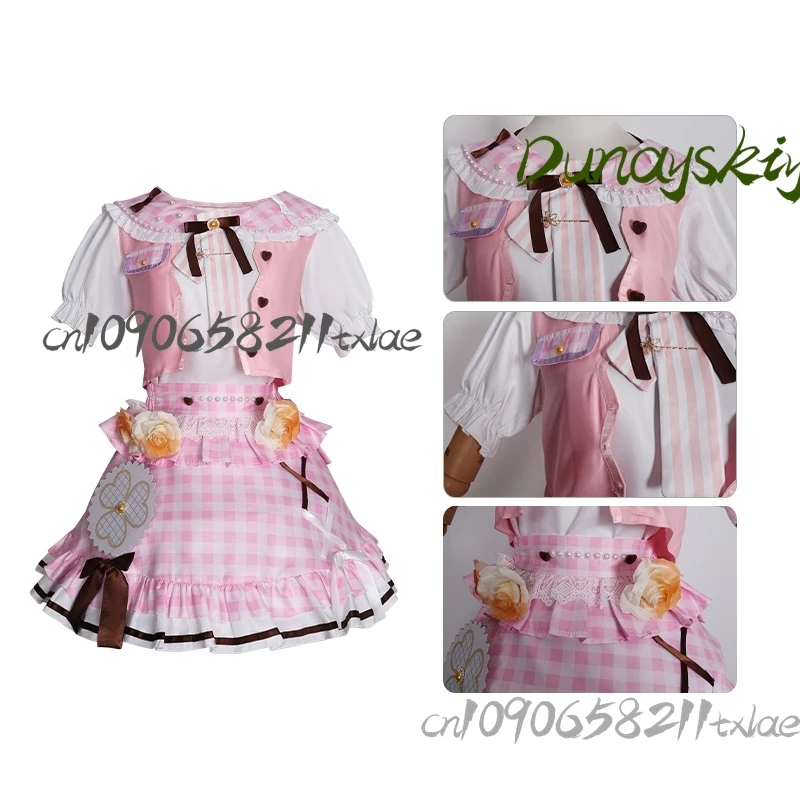 MMJ PJSK موموي إيري هينوموري شينو كيريجايا روي هانازونو ساكويا 4th أزياء تنكرية شعر مستعار الدعائم مجموعات كاملة لوليتا كاواي الهالوين #6