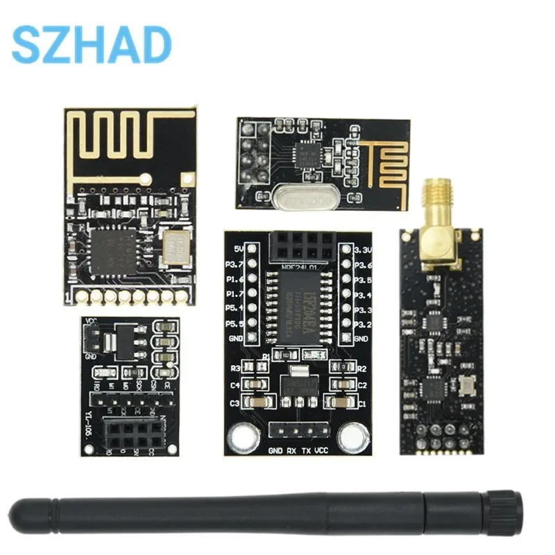 Versione di aggiornamento NRF24L01 da 2,4 GHz NRF24L01 + PA + LNA 1000 metri NRF24L01 + modulo di trasmissione dati wireless 2.4G per Arduino