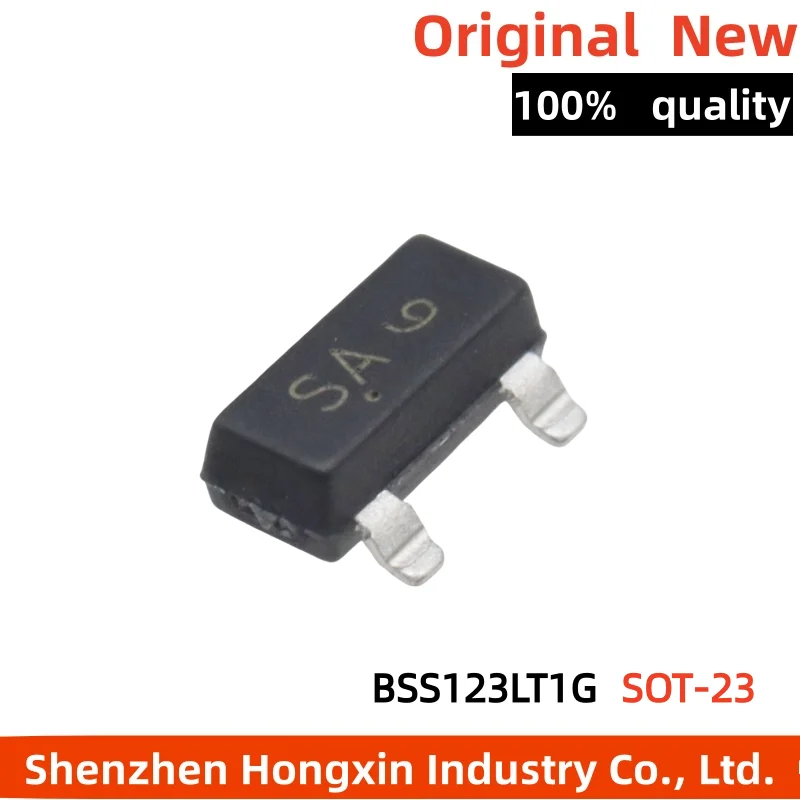 

10 pieces of BSS123LT1G SMT SOT-23 N-channel 100V/170mA MOSFET