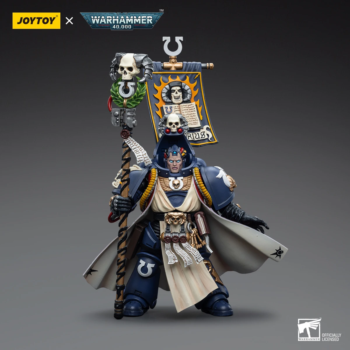 JOYTOY JT 6885 Warhammer 40k 1: 18 Ultramarines Chief Librarian Tigurius