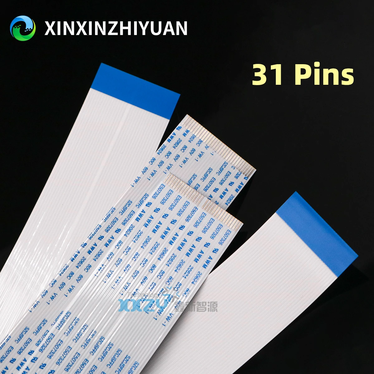 5PCs/Lot EPSON DX5 Printhead Cable 31P FFC Flat Data Cables for Allwin Human Eco Solvent Printer 31Pins Data Cable