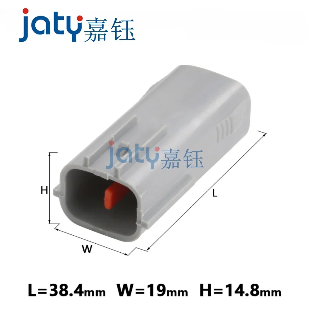 

JatyJATY 2-контактный DJ7024-2.2-11/21 автомобильный разъем противотуманных фар, мужской и женский водонепроницаемый разъем 6195-0006 6195-0003