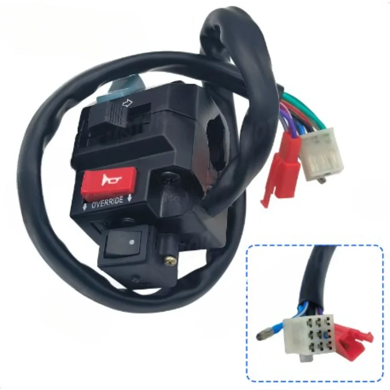 Left Handlebar Function Switch Assy For Linhai 260 300 LH260ATV LH300ATV ATV Quad 30114 25523 1pcs