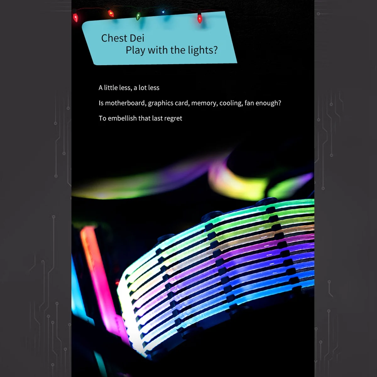 A99T JONSBO PSU Extension Cable RGB Trunking Cover Rainbow Bridge for 24Pin ATX Cable MOD Symphony Line, 5V Rainbow RGB M/B SYNC