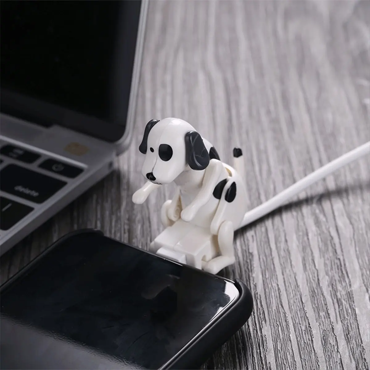 # Электронные аксессуары 24M, забавный USB-кабель для зарядки в форме собаки, быстрое зарядное устройство Type-C (ABS)
