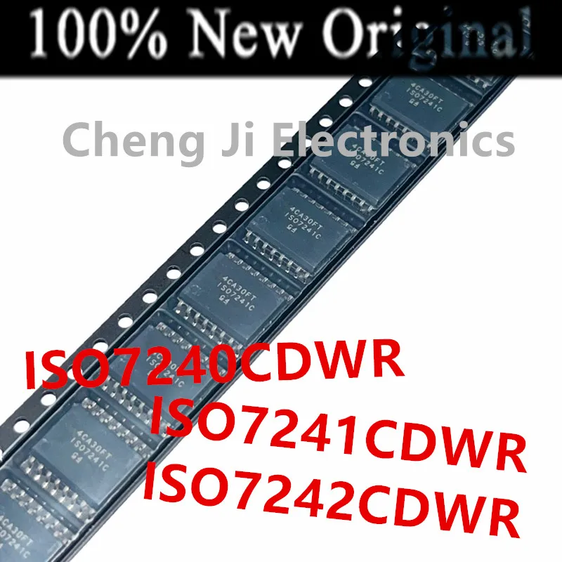 5 Teile/los ISO7240CDWR ISO7240C, ISO7241CDWR ISO7241C, ISO7242CDWR ISO7242C Neue digitale isolator chip ISO7240, ISO7241