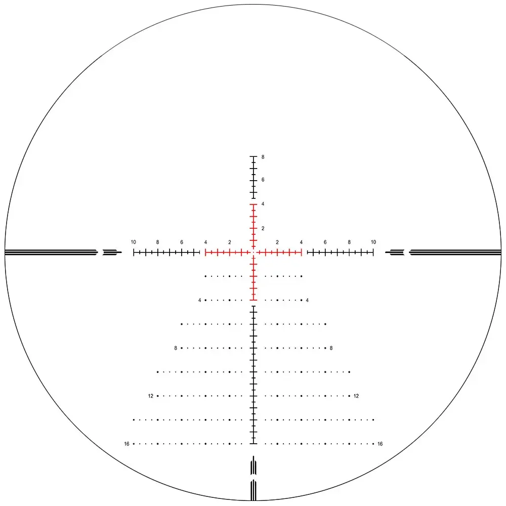 WestHunter HD-N 6-24X50 SFIR FFP صفر توقف نطاق الطائرة البؤرية الأولى Riflescope 1/10MIL الإضاءة الحمراء الصيد مشاهد بصرية