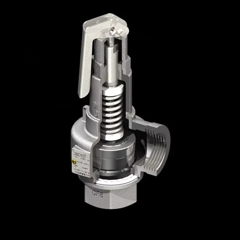 SV-1 Sicherheitsventil TS-Zertifizierung für Dampfdruckentlastungsventil