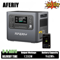AFERIY-P110D BMS System 1200w Portable Power Station Lifepo4 Lithium Battery Smart Portable Power Station