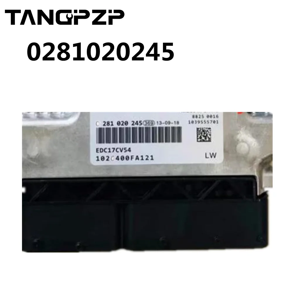 บอร์ดคอมพิวเตอร์0281020245 ECU ของแท้ใหม่ EDC17CV54เหมาะสำหรับ JAC 1026400FA121