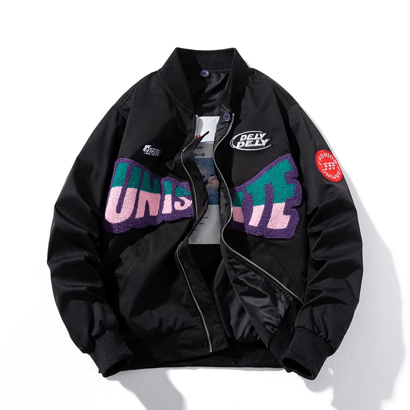 

Свободная мужская куртка-пилот Jaet, уличная одежда, бейсбольное пальто, весна-осень-зима, хлопковая верхняя одежда в стиле хип-хоп, High Street