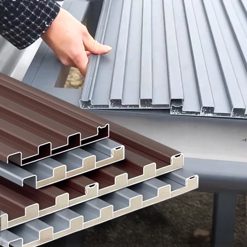 

Двухслойная крыша из алюминиевого сплава Great Wall с изоляцией энергоэффективного навеса для загара для улучшения дома