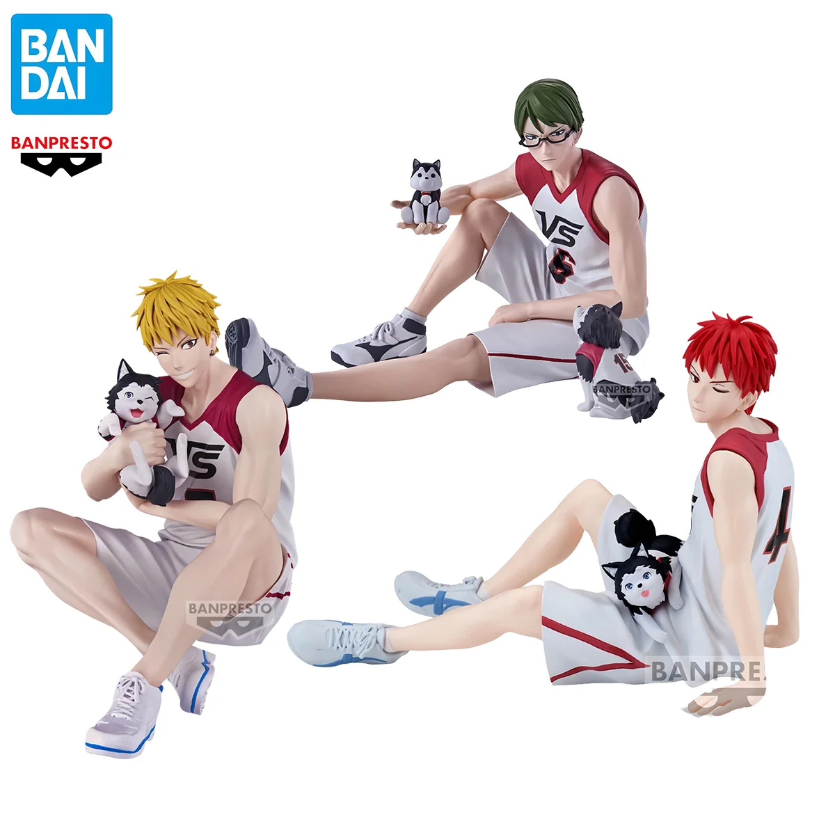 

BANDAI Genuine Kurokos Basketball LAST GAME Ryota Kise Midorima Shintaro Akashi Seijuro Anime Action Figure Collection Model Toy