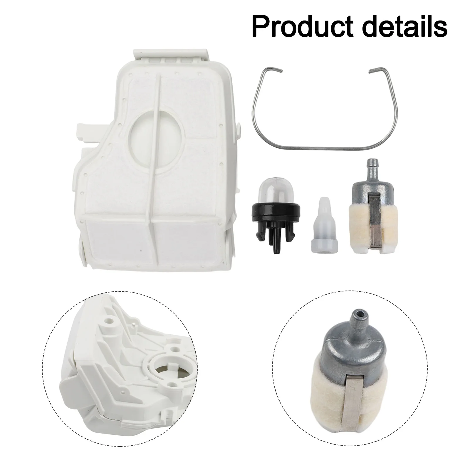 As Picture Air Filter Kit Cost Effective Chainsaw Maintenance Kit Tune-Up Parts Improved Performance Optimal Fit