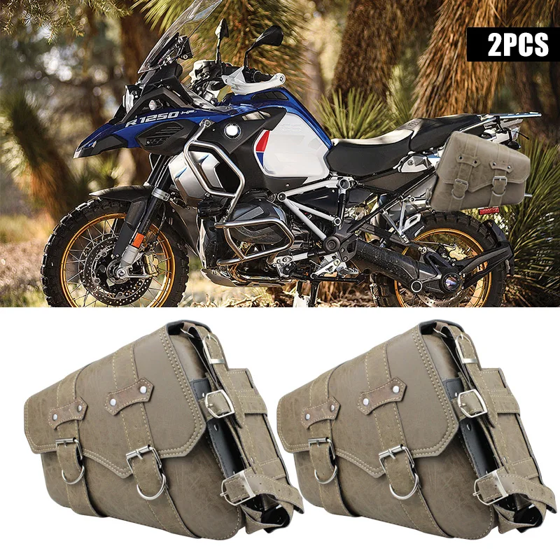 

Motorcycle Saddlebag Water Proof Side Bag For BMW R1250GS R1200GS F850GS Adventure For Suzuki V-Strom Luggage Bags Accessories