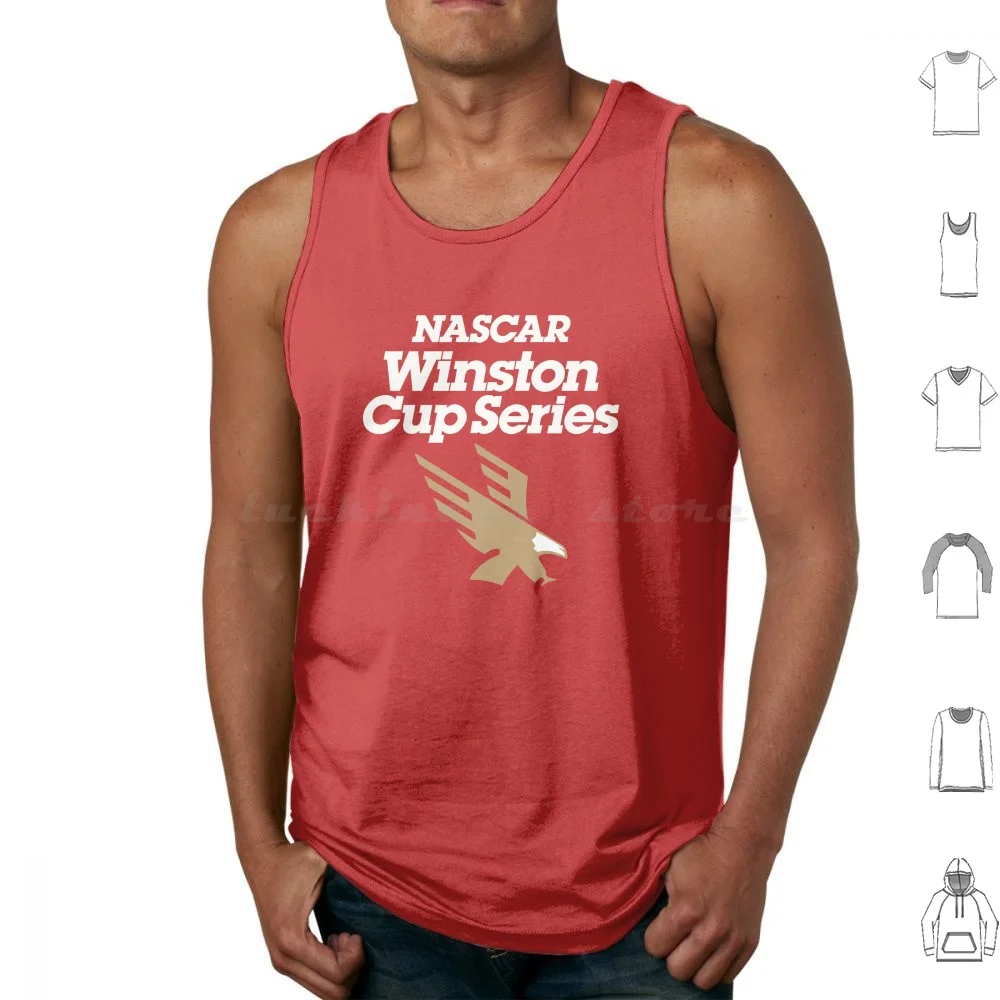 Vintage Cup Series Tank Tops Vest Sleeveless Vintage Winston Cup Series Vintage Racing Motorsports Cup Series Logo