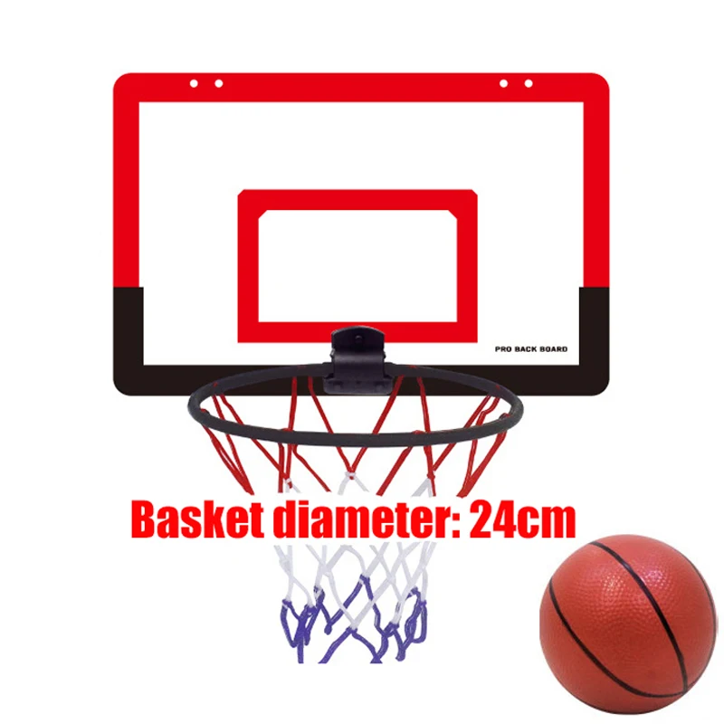 Indoor Children Safety Funny Game Kids Mini Home Exercise Basketball Hoop Set Wall Frame Stand Lifting Basket Hanging Backboard