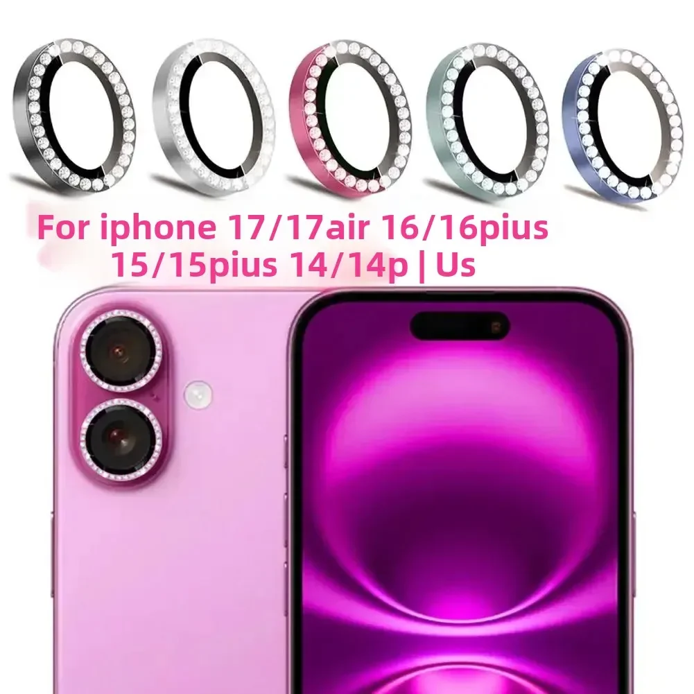2-3Pcs For 17 16 Camera Lens Protector Film Full Eagle With Protection Film Glitter Cover Lens Lens Eye Sticker Pattern