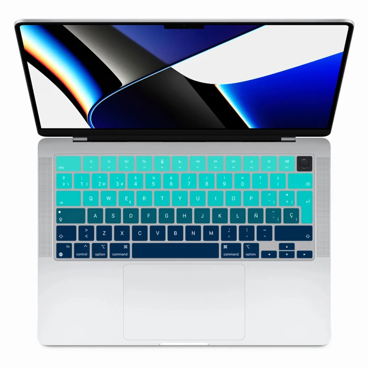 

1 Pack Keyboard Skin for MacBook Air 13" A2442 (European Layout) – Protective Keyboard Cover