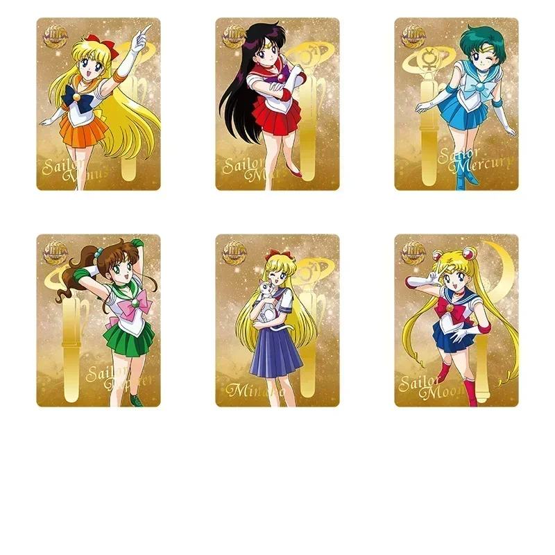 Genuine Sailor Moon Silver Crystal Anime Collection Card Special Edition Full Flash Edition Special PR Card Children\'s Toy Gift