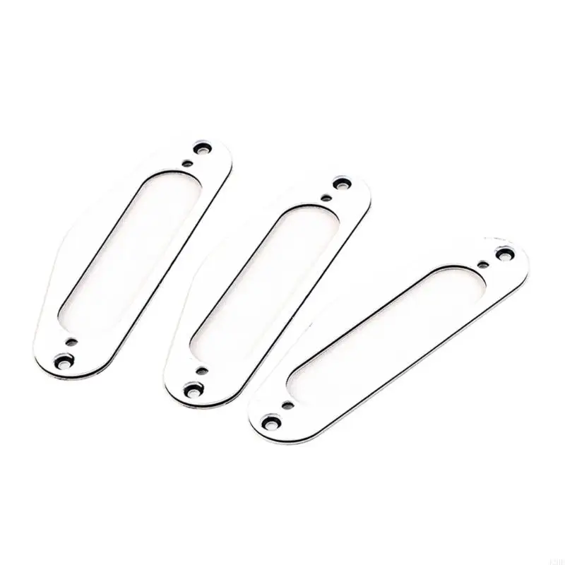 

J2HE 3 Pcs Vintage S Neck Single Coil Pickup Ring Electric Guitar Accessories