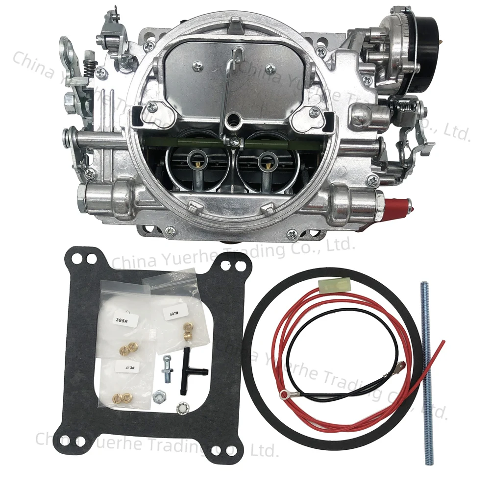 

New Carburetor 1406 For Edelbrock 1406 Performer 600 CFM Square Bore 4-Barrel Air Valve Secondary Electric Choke Carburetor