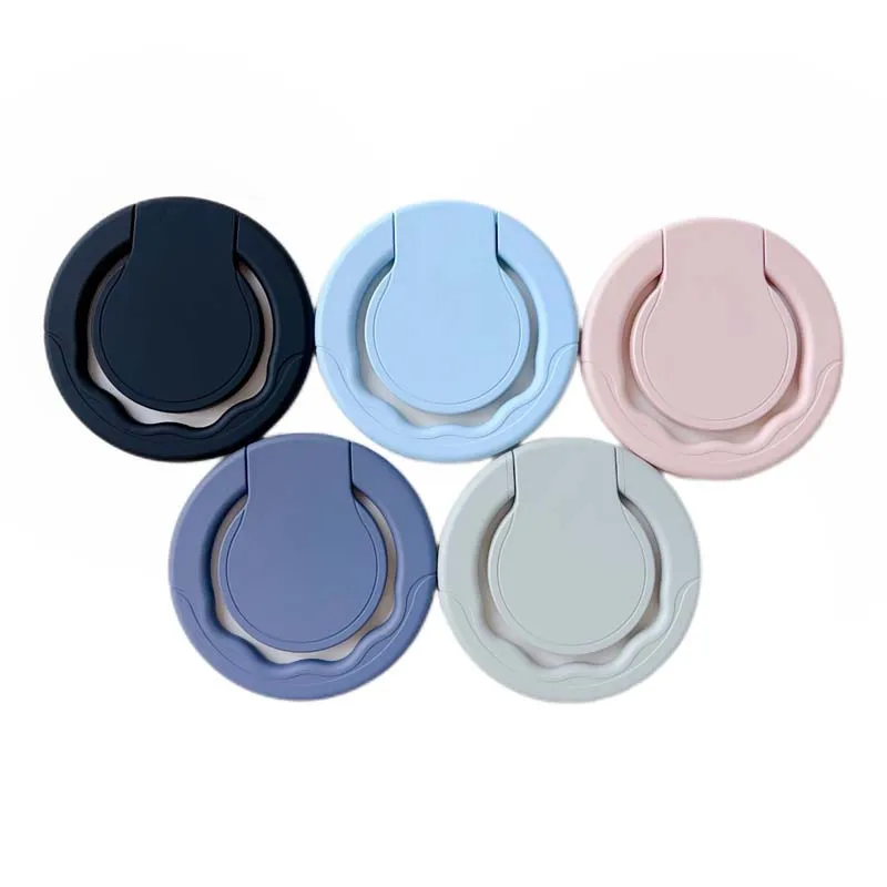 Universal 360° Rotating Plastic Tablet Stand Holder for iPad Samsung Huawei Xiaomi Tablets - Adjustable Single Desktop Bracket