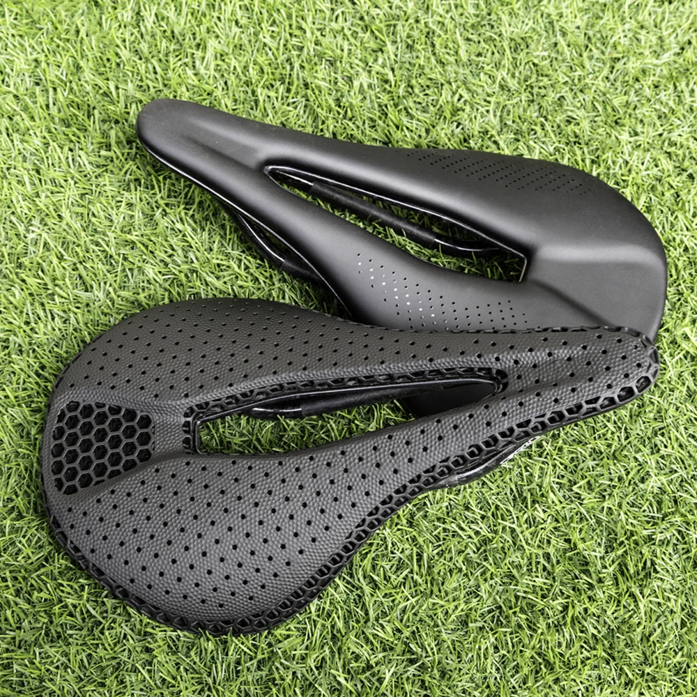 RYET Carbon 3D Printed Saddle 145MM 130g 7*9 Bike Seating For Men Women Triathlon Road MTB Mountain Gravel Cycling Parts