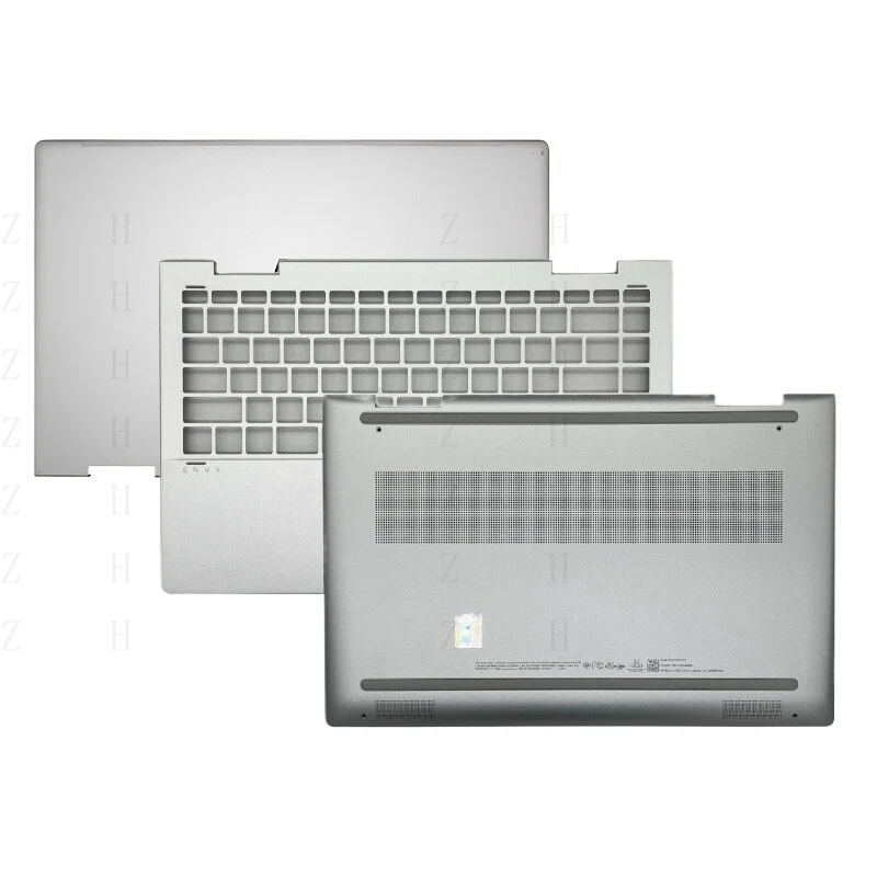 

Задняя крышка ZLCD, верхняя часть упора для рук, нижняя часть корпуса для HP ENVY X360 14-ES TPN-W158, серебристый