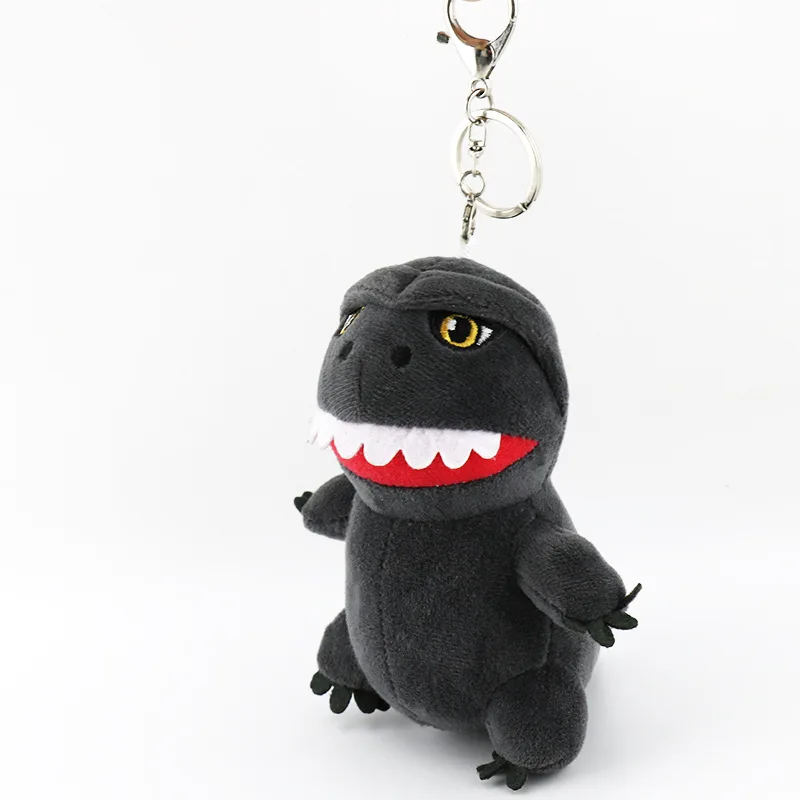 Godzilla Plush Keychain Cute Q Version Pendant Decorate Cartoon Anime Game Peripherals Doll Backpack Accessories Children's Toys