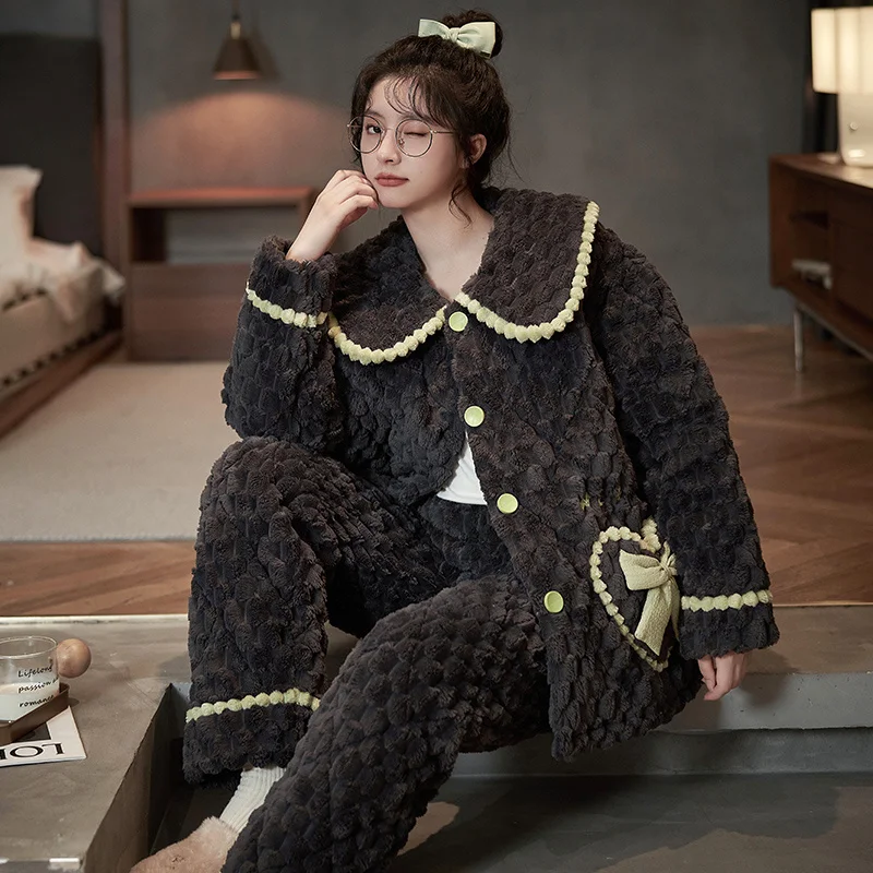 

Pajama Sets Button Up Women Knitted Plain Daily Simple Lady Soft Stretchy Breathable Ribbed Elastic Waist Casual Spring Summer