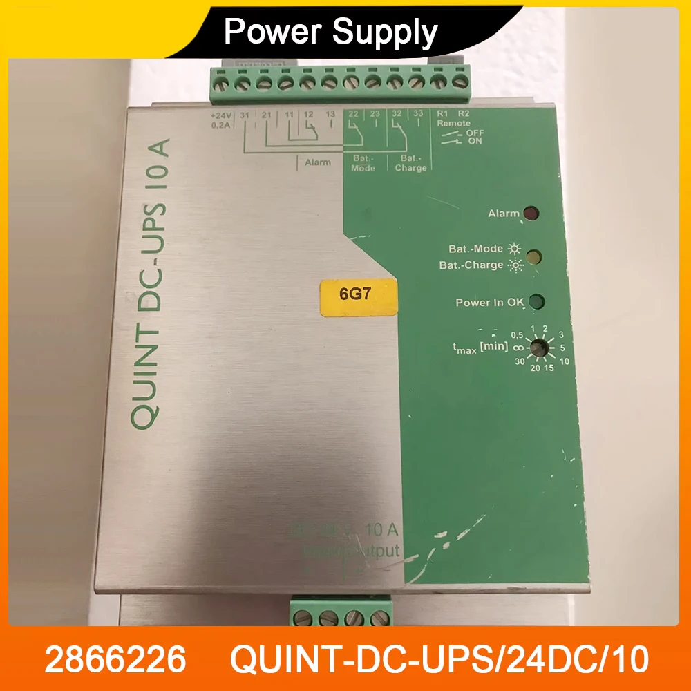 QUINT-DC-UPS/24DC/10 24DC/10A 2866226 For Phoenix Uninterruptible Power Supply