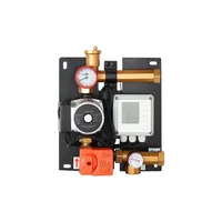 Brass intelligent underfloor heating temperature control mixed water system