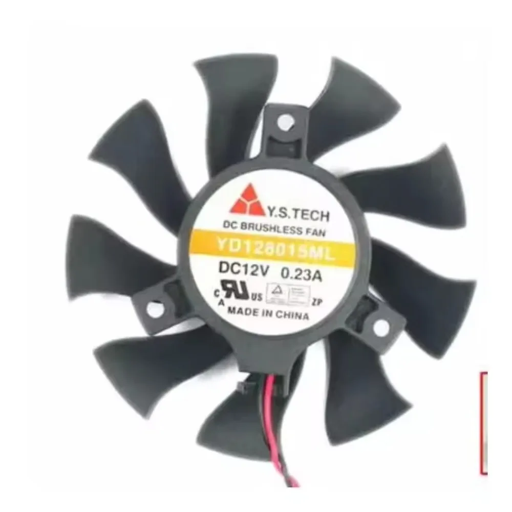 

Y.S TECH YD128015ML Cooling Fan DC 12V 0.23A 75x75x15mm 2-ire