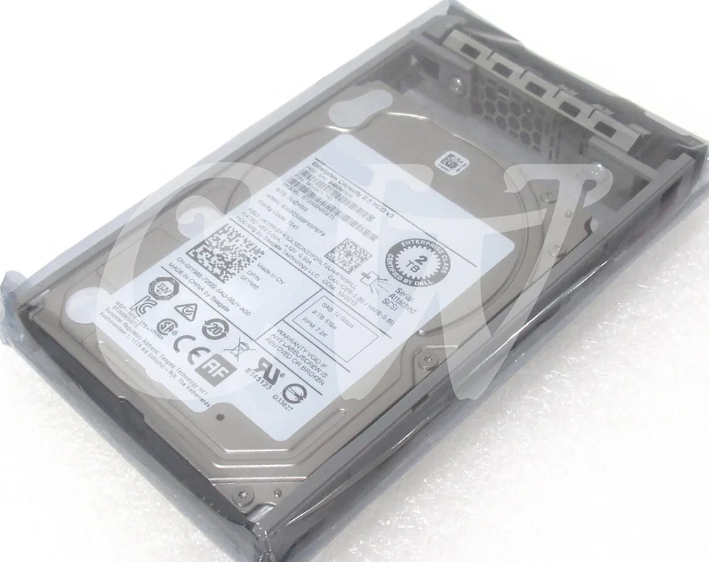 for Dell XY986 ST2000NX0273 2TB 7.2K RPM 12Gb/s 2.5-inch SAS HDD hard drive
